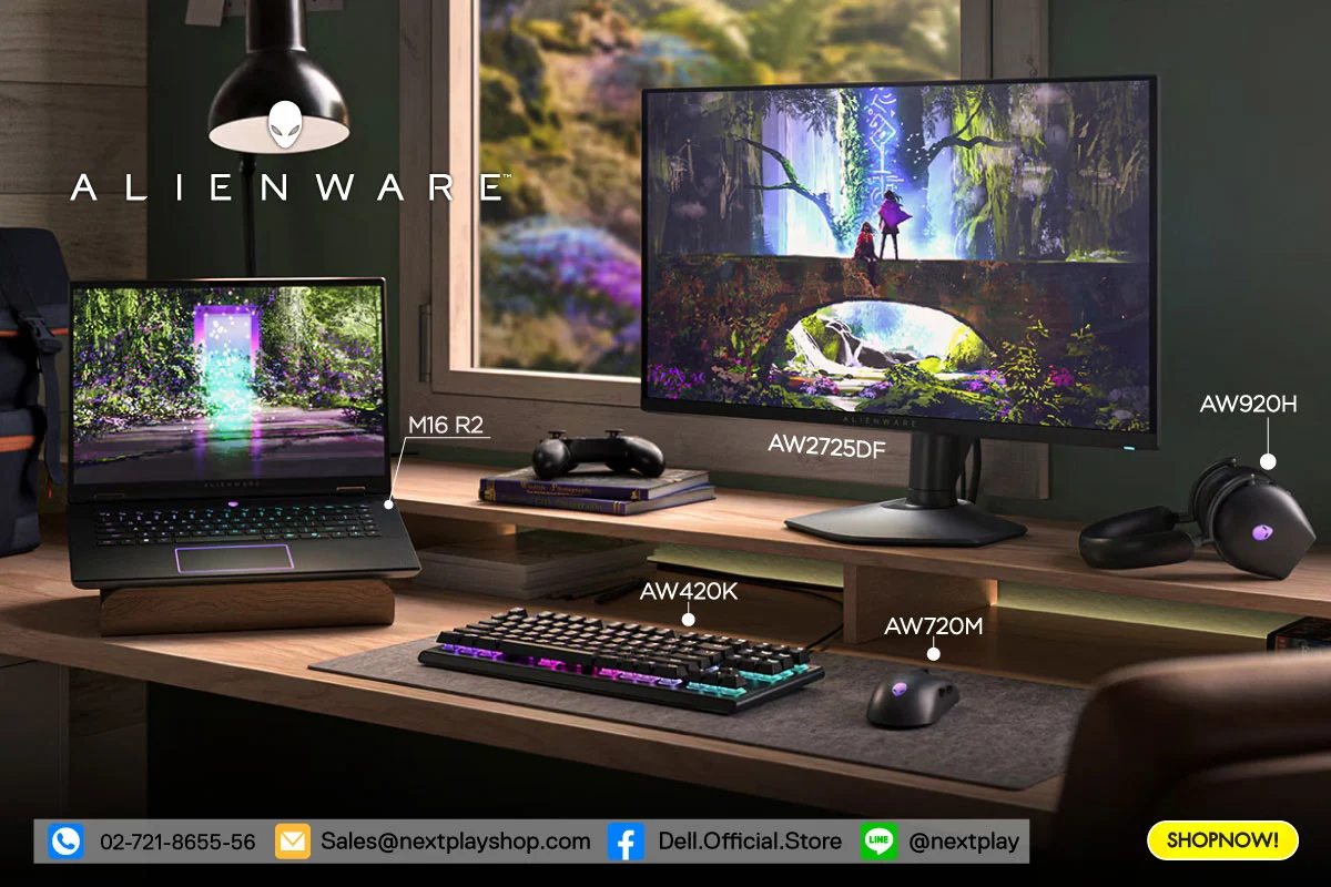 Alienware-banner-For-Web-DS-mobile dellstorethailan ตัวแทนจำหน่าย Dell อุปกรณ์ Dell แบตเตอร์รี่ Dell,อแดปเตอร์ Dellแท้, สินค้า Dellแท้ 100% นวมินทร์ นวลจันทร์ รามอินทรา ราคาดี ราคาถูก ของแท้ ประกันศูนย์ https://computerstorethailand.com/