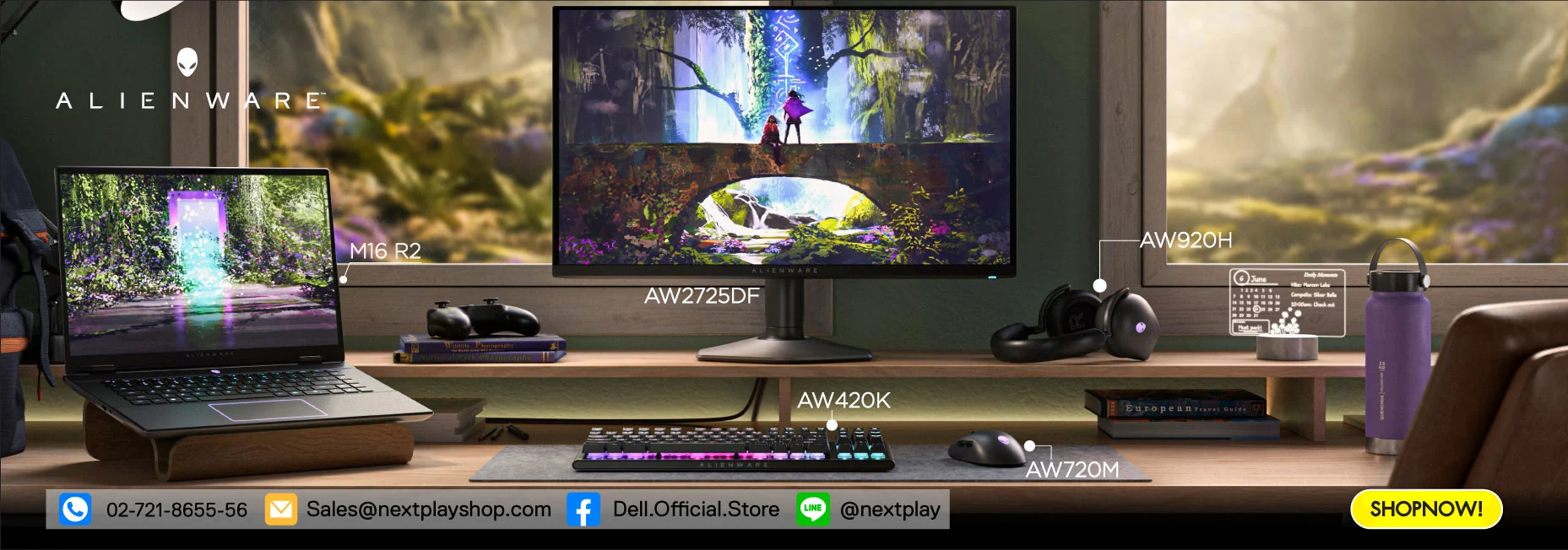 Alienware-banner-For-Web-DS dellstorethailan ตัวแทนจำหน่าย Dell อุปกรณ์ Dell แบตเตอร์รี่ Dell,อแดปเตอร์ Dellแท้, สินค้า Dellแท้ 100% นวมินทร์ นวลจันทร์ รามอินทรา ราคาดี ราคาถูก ของแท้ ประกันศูนย์ https://computerstorethailand.com/