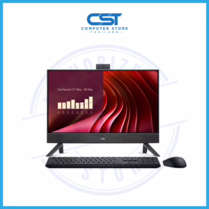 All-in-One Dell EC24250 มุมหน้า ดีไซน์บาง หน้าจอ 24 นิ้ว Full HD
